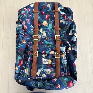 NWOT Herschel Little America Hoffman Tulips 25L Backpack Rucksack